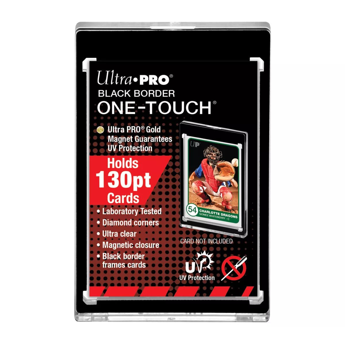 Ultra PRO - One - Touch 130pt Black Border Ultra PRO 074427859176