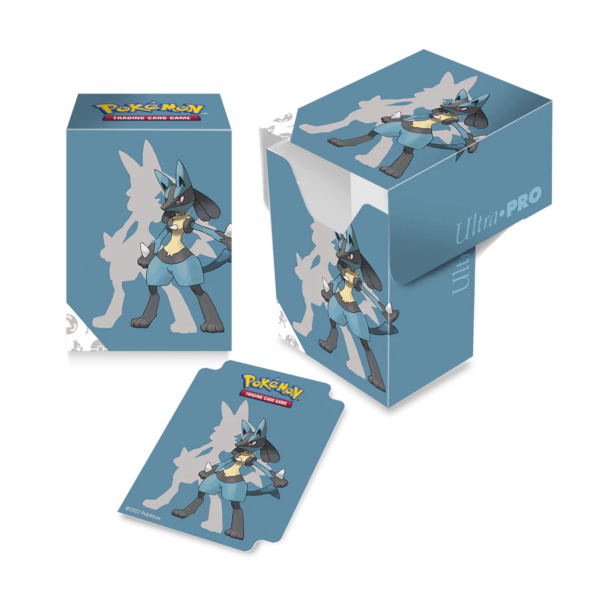 Ultra PRO - Plastic Deck Box for Pokemon Cards - Lucario Ultra PRO 074427158576