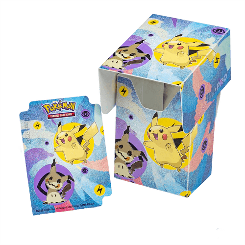 Ultra PRO - Plastic Deck Box for Pokemon Cards - Pikachu & Mimikyu Ultra PRO 074427161118