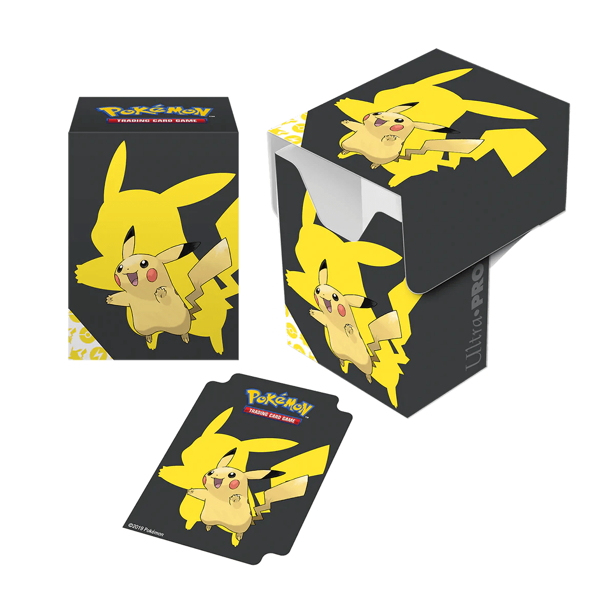 Ultra PRO - Plastic Deck Box for Pokemon Cards - Pikachu Ultra PRO 074427151027