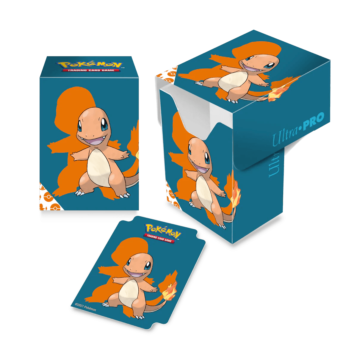 Ultra PRO - Plastic Deck Boxfor Pokemon Cards - Charmander Ultra PRO 074427157098