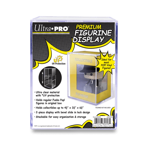 Ultra Pro - Premium UV Protector Display Hard Case for Standard Size Funko Pop & Other Figures (1 Protector) Ultra PRO 074427846961