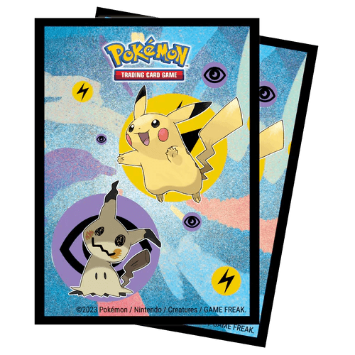 Ultra PRO - Sleeves for Pokemon Cards - Pikachu & Mimikyu (65 Sleeves per Pack) Ultra PRO 074427161101