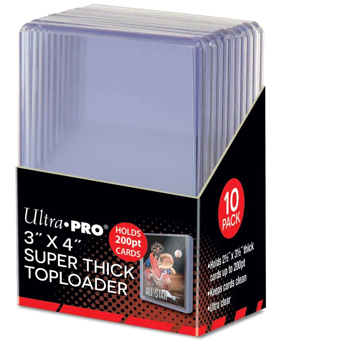 Ultra PRO - Toploader Pack - 200pt (10 toploaders per pack) Ultra PRO 074427152864