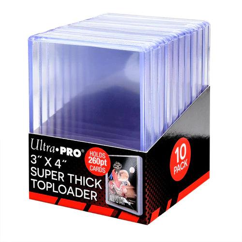 Ultra PRO - Toploader Pack - 260pt (10 toploaders per pack) Ultra PRO 0074427852382