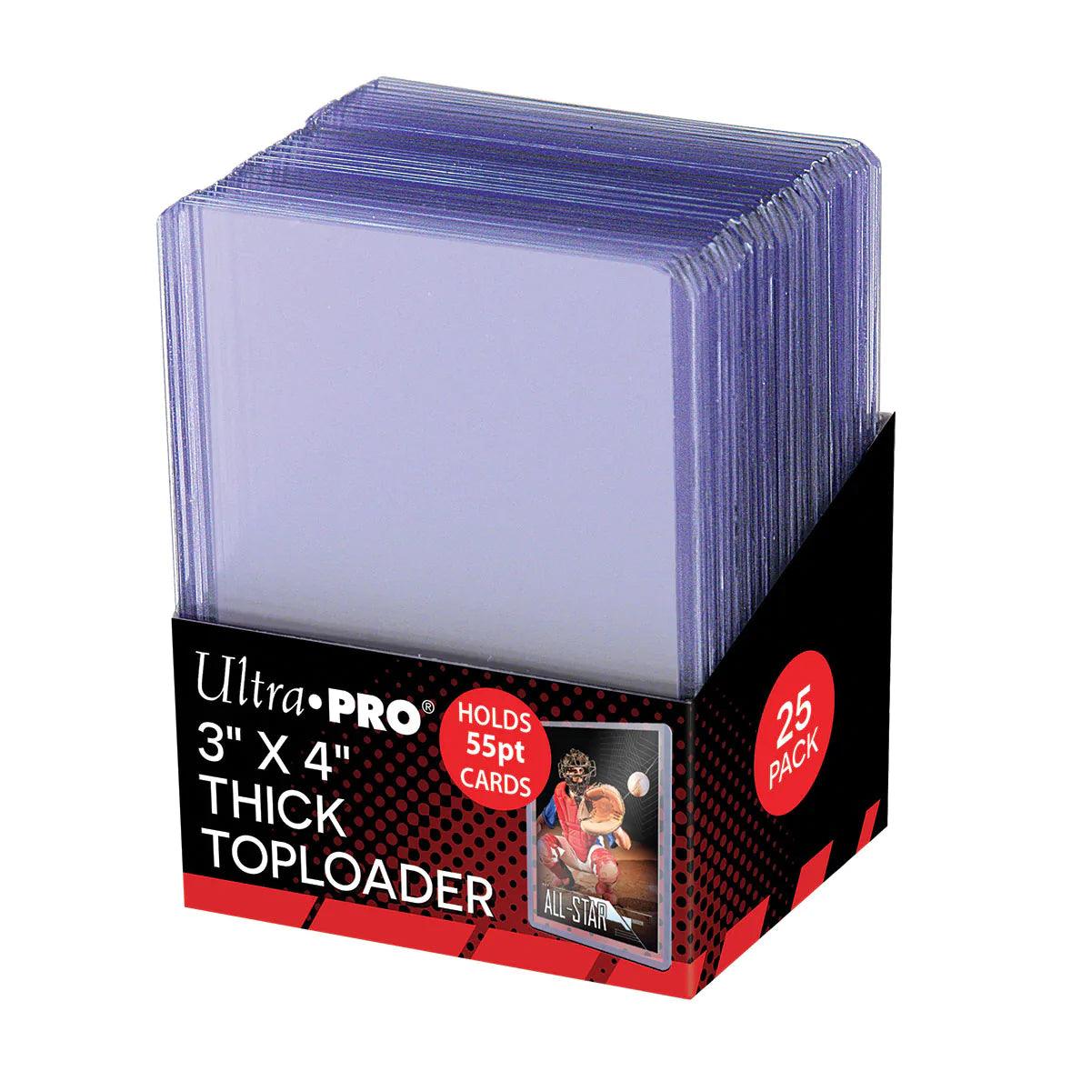 Ultra PRO - Toploader Pack - 55pt (25 toploaders per pack) Ultra PRO 074427811815