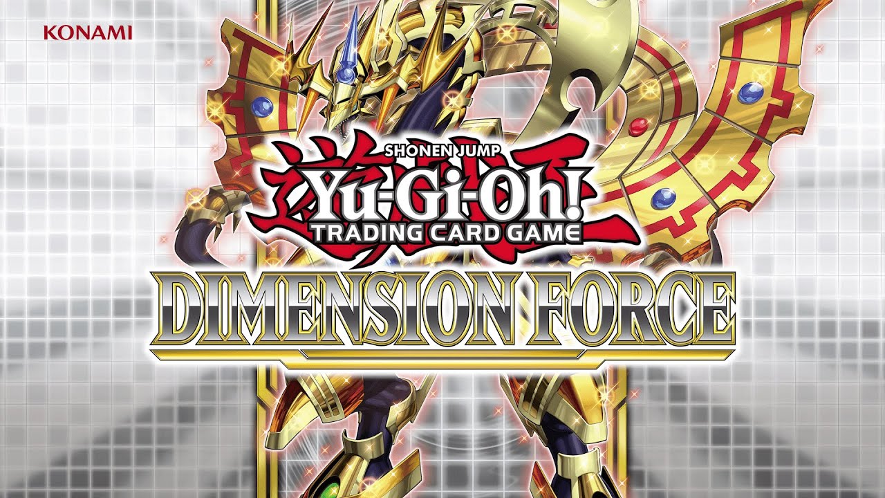 Yu - Gi - Oh! - Dimension Force - 1st Edition - Booster Box (24 Packs) Konami 083717856818