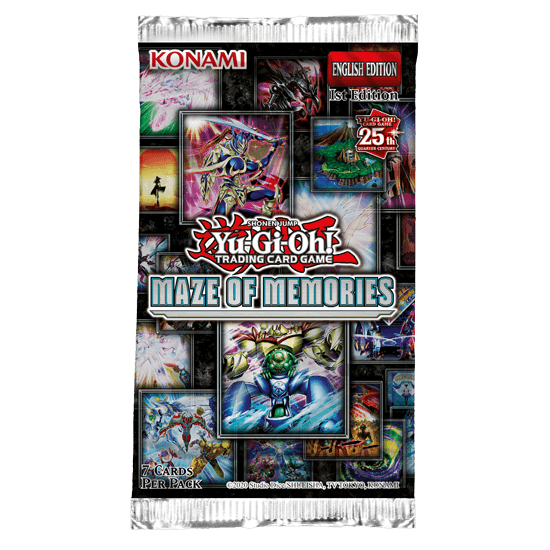 Yu-Gi-Oh! - Maze Of Memories - 1st Edition - Booster Pack (7 Cards) - Hobby Champion Inc