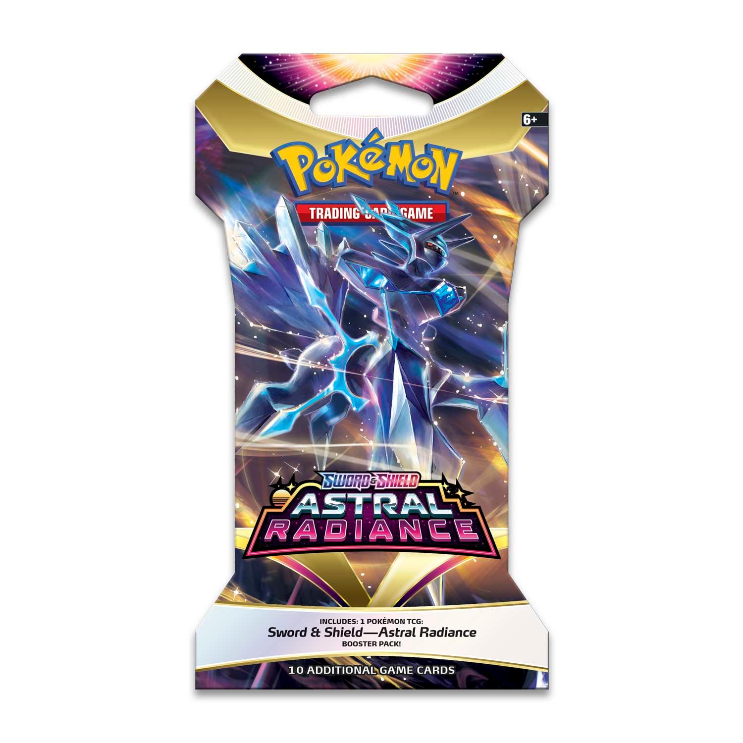 Pokemon Sleeved Booster Pack (10 Cards) - Sword & Shield - Astral Radiance - Hobby Champion Inc