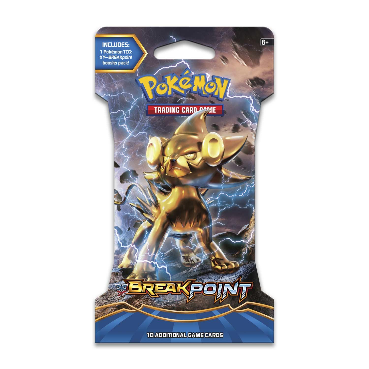 Pokemon Sleeved Booster Pack (10 Cards) - XY - BREAKPoint - Hobby Champion Inc