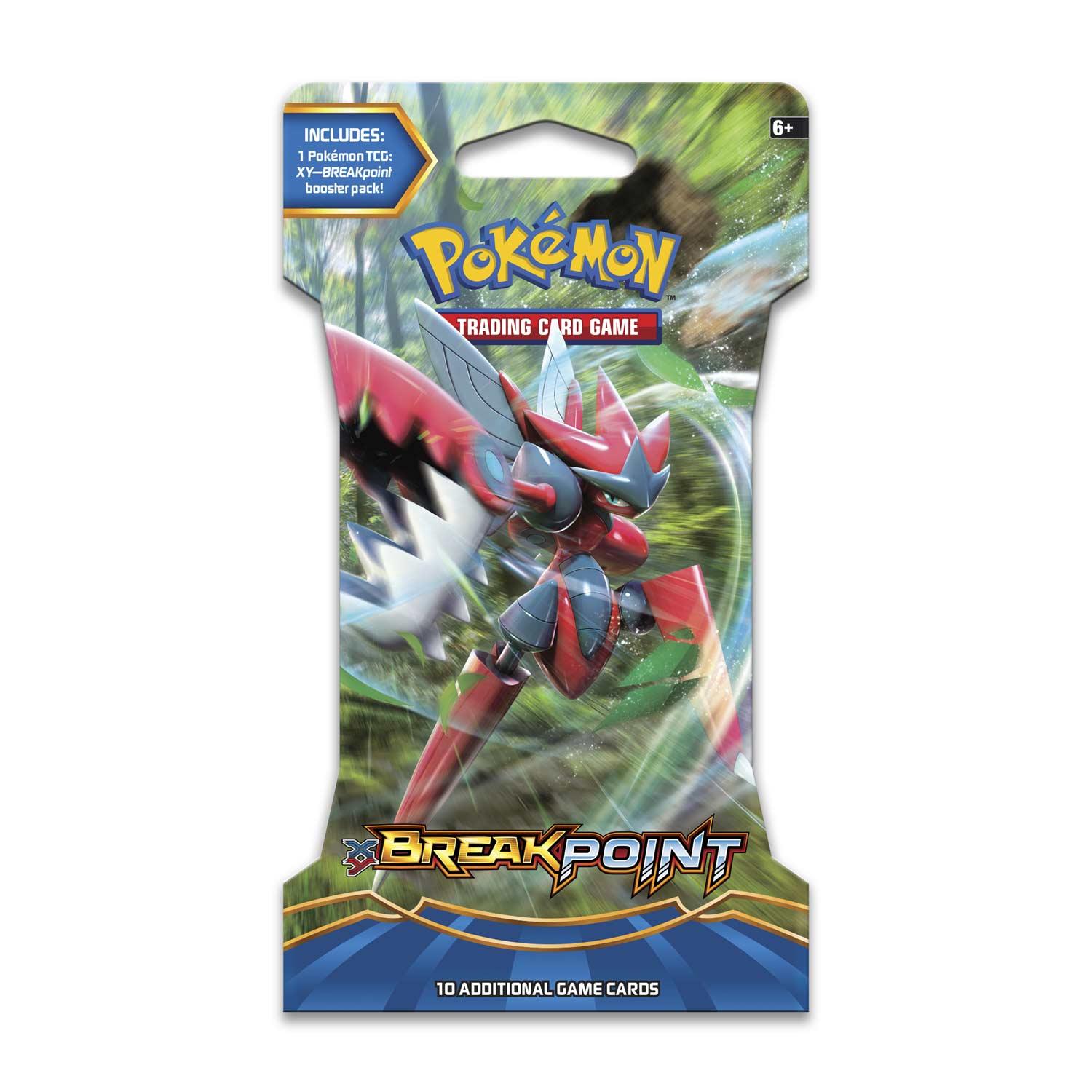 Pokemon Sleeved Booster Pack (10 Cards) - XY - BREAKPoint - Hobby Champion Inc