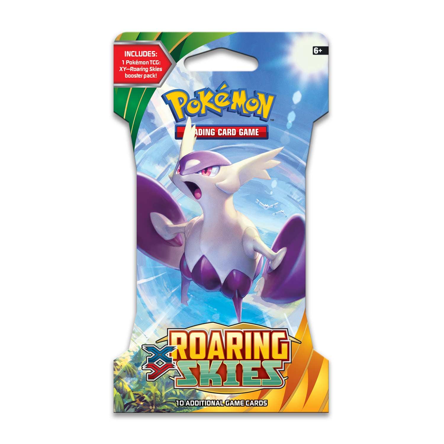 Pokemon Sleeved Booster Pack (10 Cards) - XY - Roaring Skies - Hobby Champion Inc