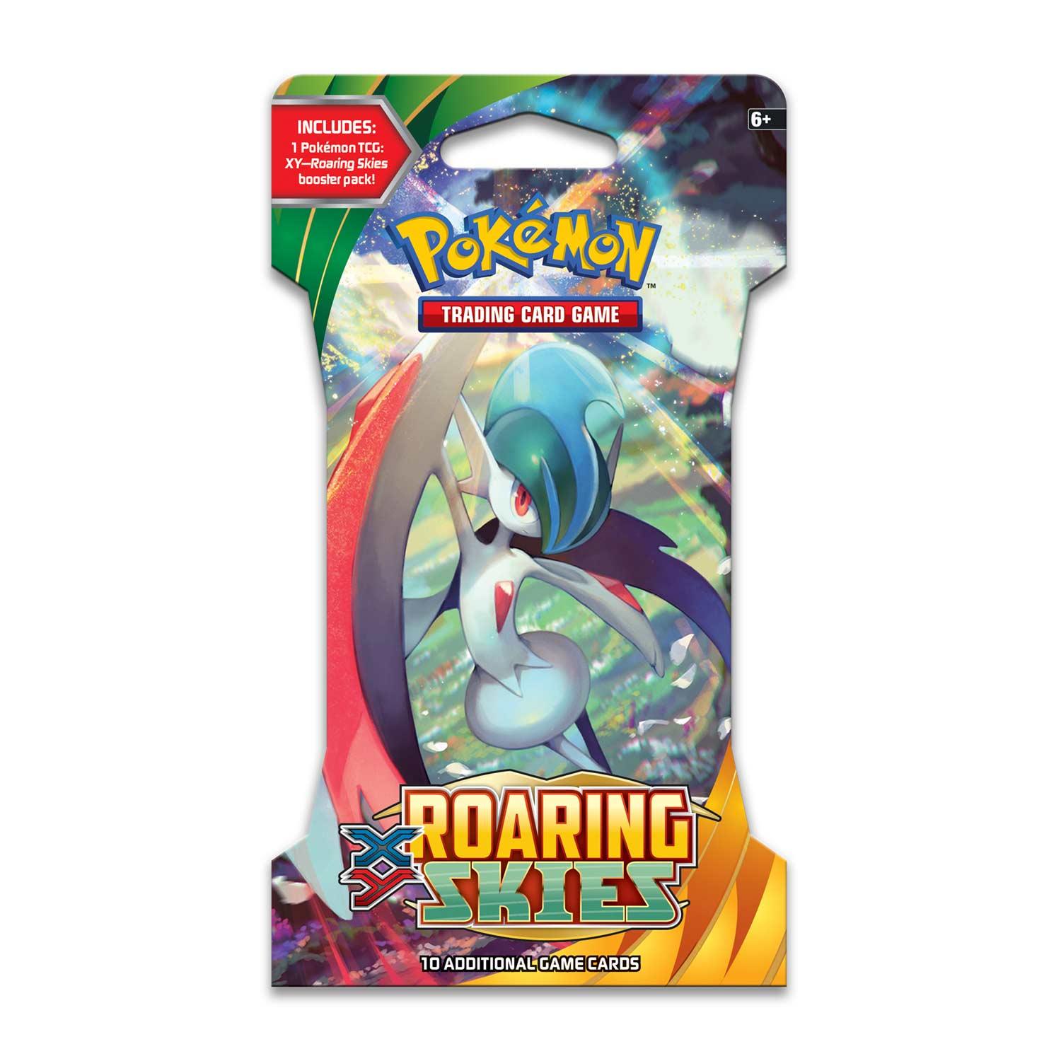 Pokemon Sleeved Booster Pack (10 Cards) - XY - Roaring Skies - Hobby Champion Inc