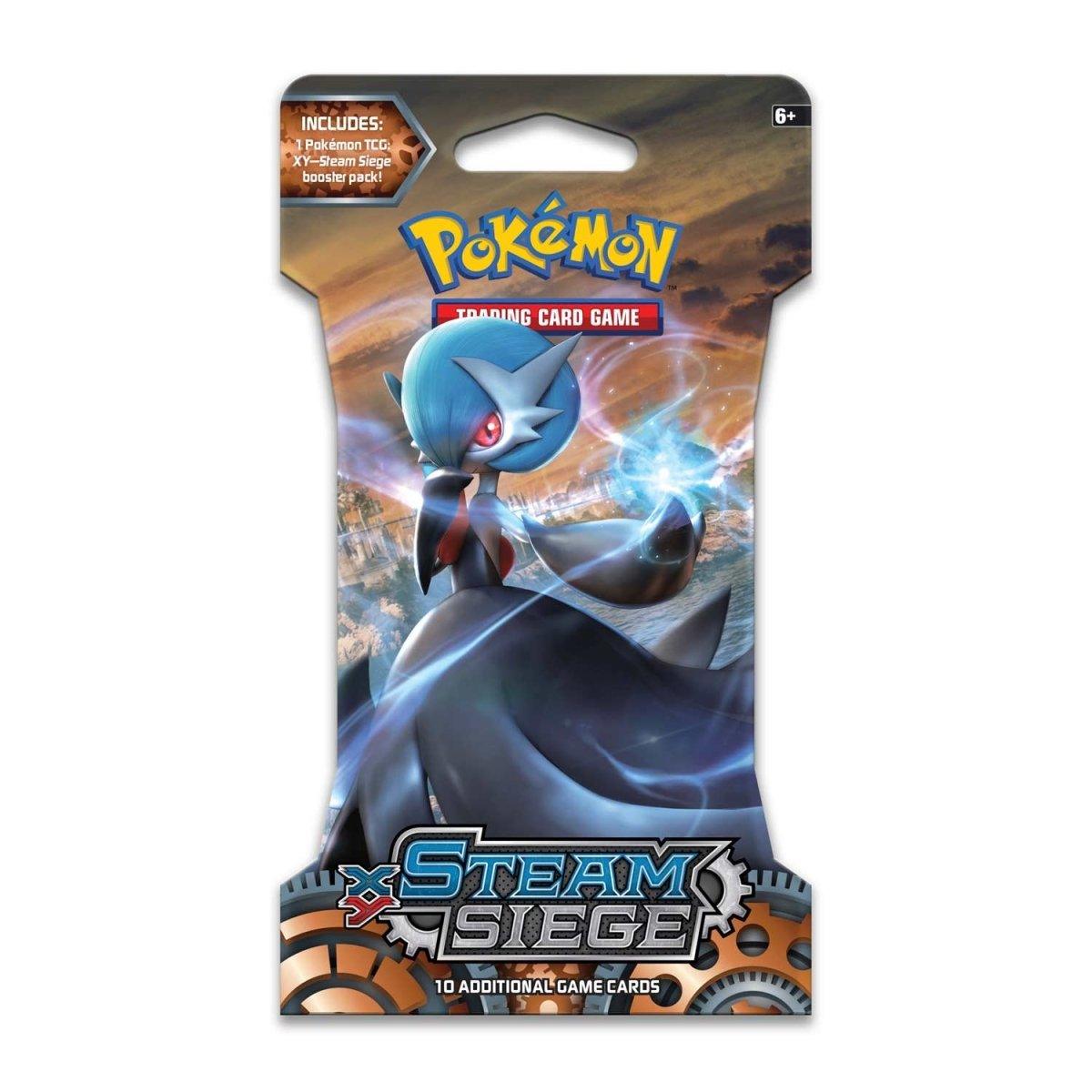 Pokemon Sleeved Booster Pack (10 Cards) - XY - Steam Siege - Hobby Champion Inc