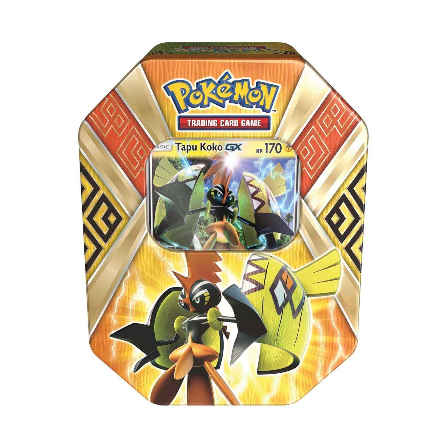 Pokemon Tin - Island Guardians - Featuring Tapu Koko GX - Hobby Champion Inc