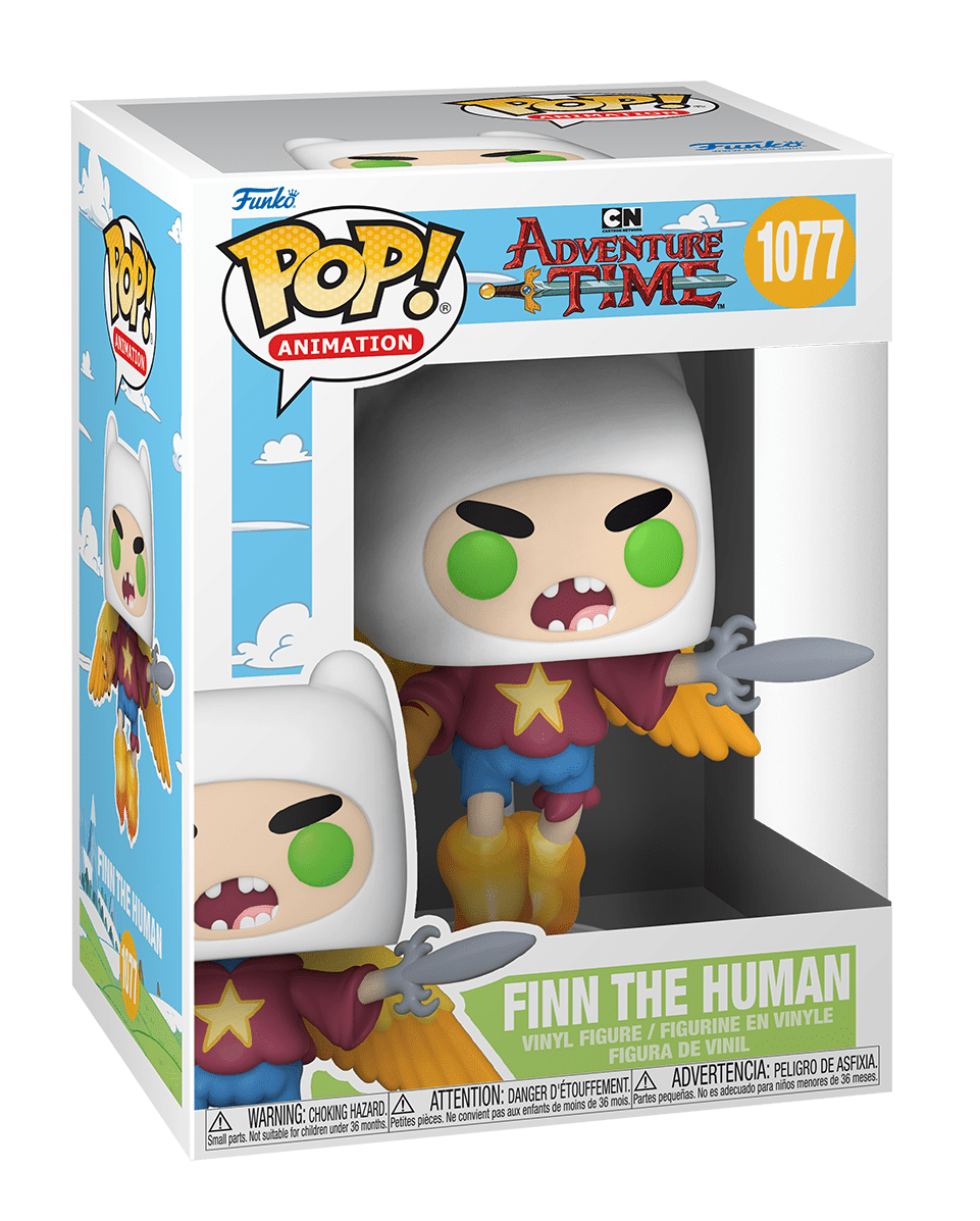 Pop! Animation - Adventure Time - Finn The Human - #1077 - Hobby Champion Inc