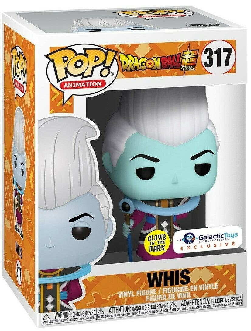 Pop! Animation - Dragon Ball Super - Whis - #317 - Glow In The Dark & Galactic Toys And Collectibles EXCLUSIVE - Hobby Champion Inc