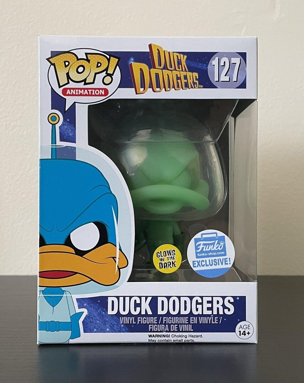 Pop! Animation - Duck Dodgers - #127 - Glow In The Dark & Funko Shop EXCLUSIVE - Hobby Champion Inc