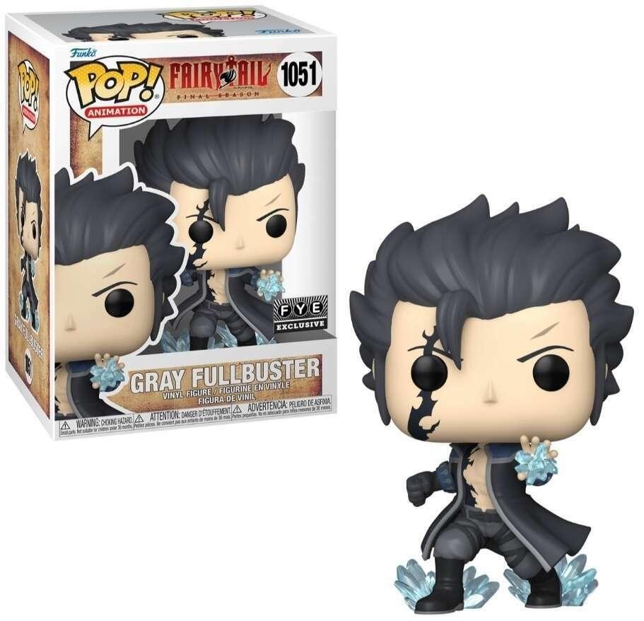 Pop! Animation - Fairy Tail - Gray FullBuster - #1051 - FYE EXCLUSIVE - Hobby Champion Inc