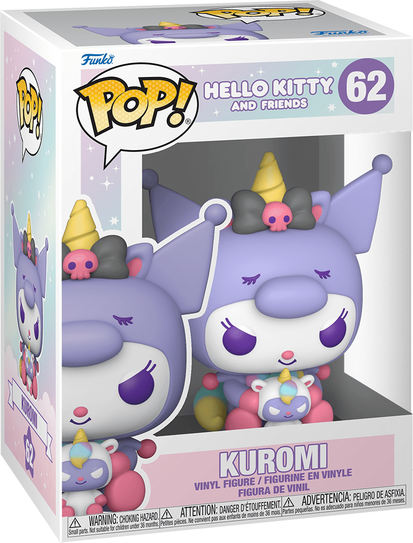 Pop! Animation - Hello Kitty And Friends - Kuromi - #62 - Hobby Champion Inc