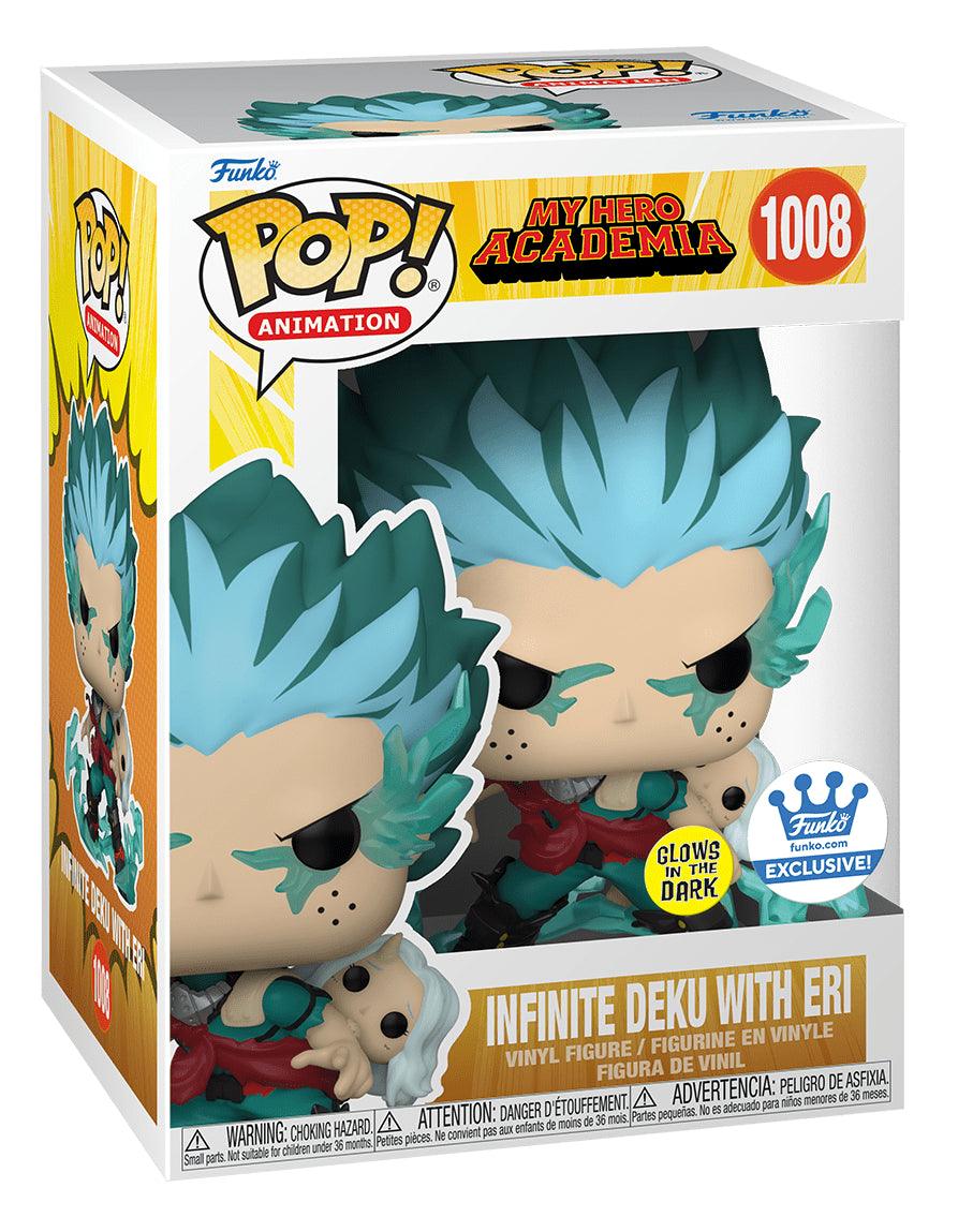 Pop! Animation - My Hero Academia - Infinite Deku With Eri - #1008 - Glow In The Dark & Funko Shop EXCLUSIVE - Hobby Champion Inc