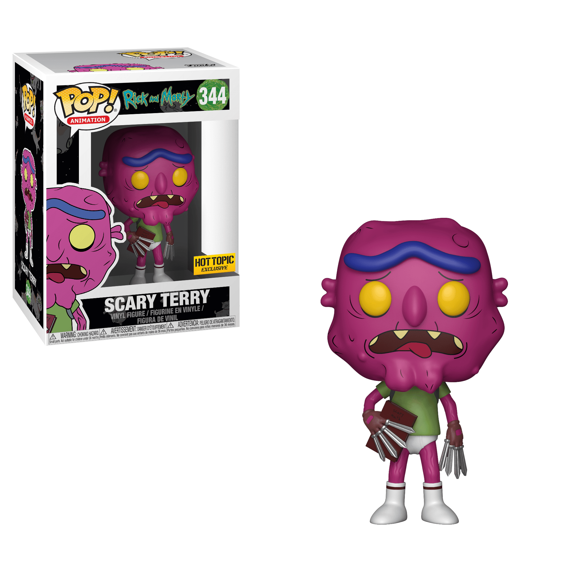 Pop! Animation - Rick And Morty - Scary Terry - #344 - Hot Topic EXCLUSIVE - Hobby Champion Inc