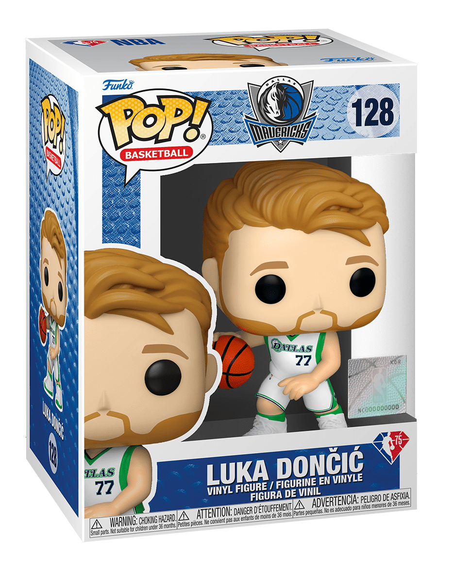 Pop! Basketball - NBA Dallas Mavericks - Luka Doncic - #128 - Hobby Champion Inc