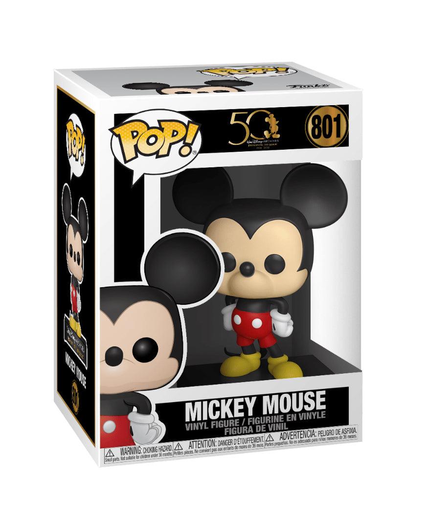 Pop! Disney - 50th Anniversary - Mickey Mouse - #801 - Hobby Champion Inc