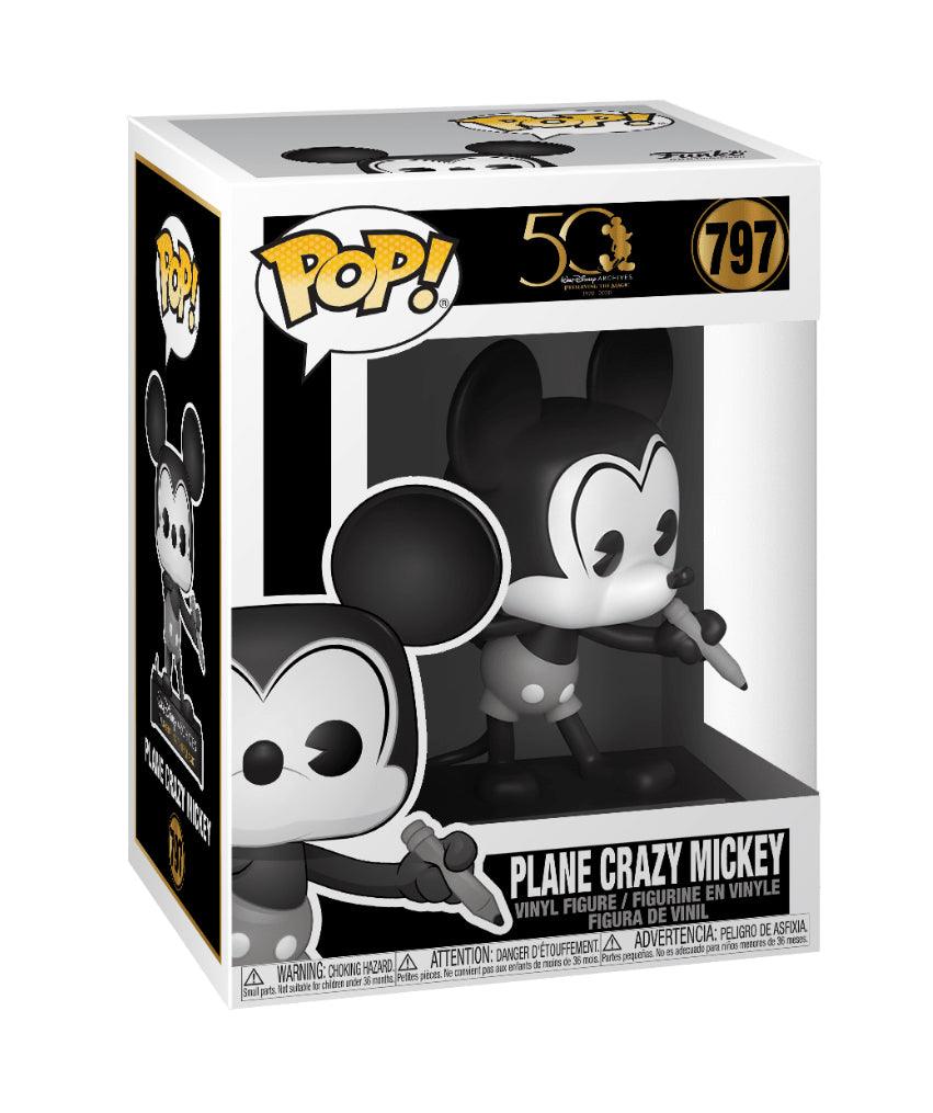 Pop! Disney - 50th Anniversary - Plane Crazy Mickey - #797 - Hobby Champion Inc