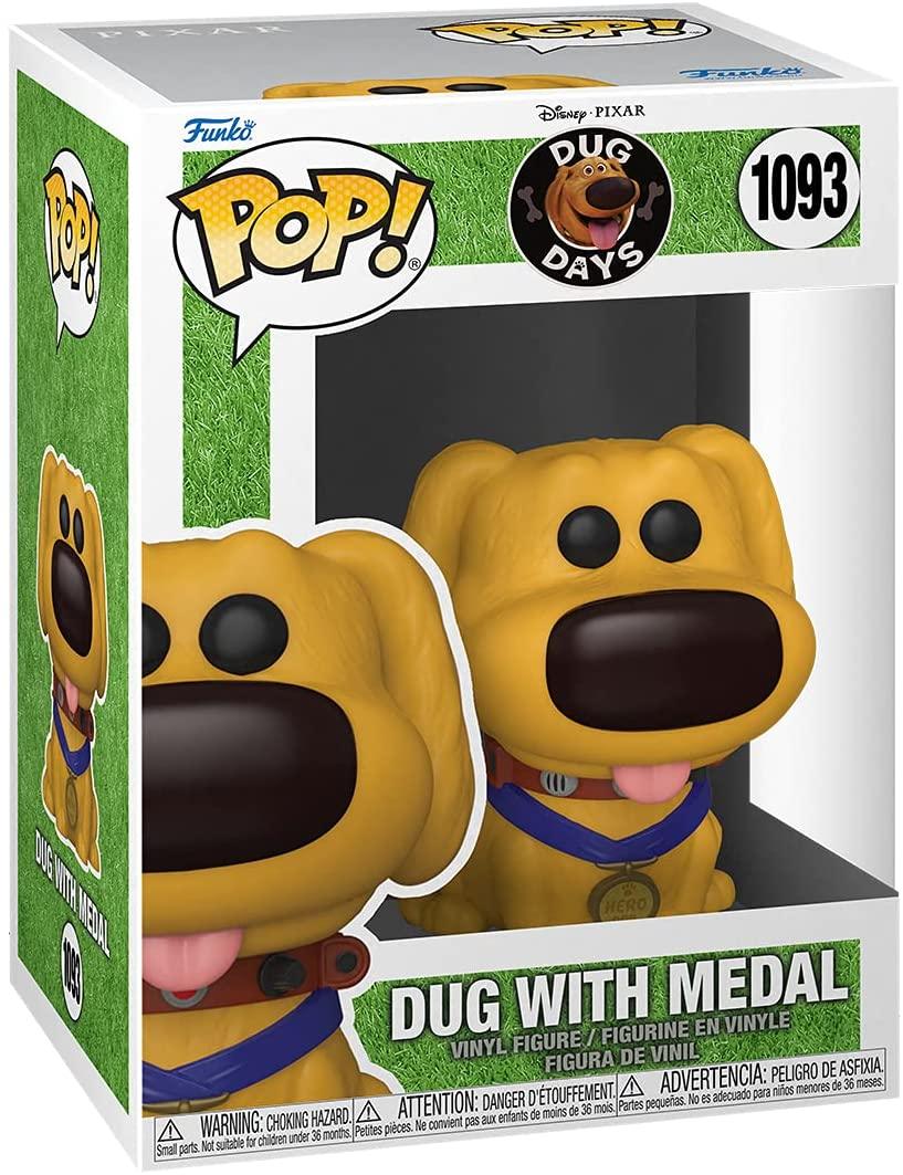 Pop! Disney - Dug Days - Dug With Medal - #1093 - Hobby Champion Inc