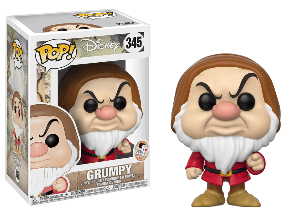 Pop! Disney - Snow White And The Seven Dwarfs - Grumpy - #345 - Hobby Champion Inc