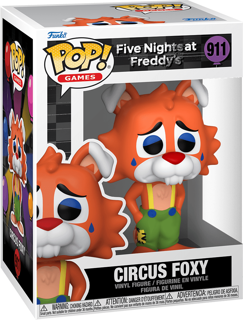 Pop! Games - Five Nights at Freddy's - Circus Foxy - #911 - Hobby Champion Inc