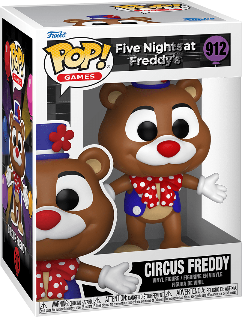 Pop! Games - Five Nights at Freddy's - Circus Freddy - #912 - Hobby Champion Inc