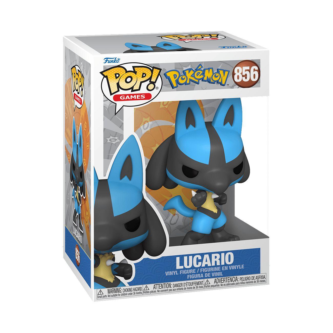 Pop! Games - Pokemon - Lucario - #856 - Hobby Champion Inc