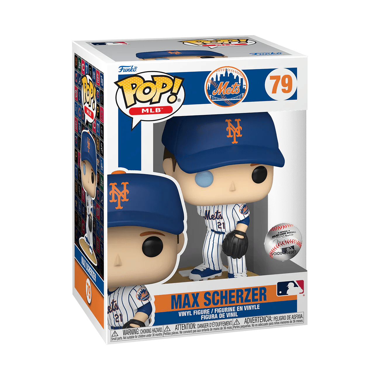 Pop! MLB - Baseball - New York Mets - Max Scherzer - #79 - Hobby Champion Inc