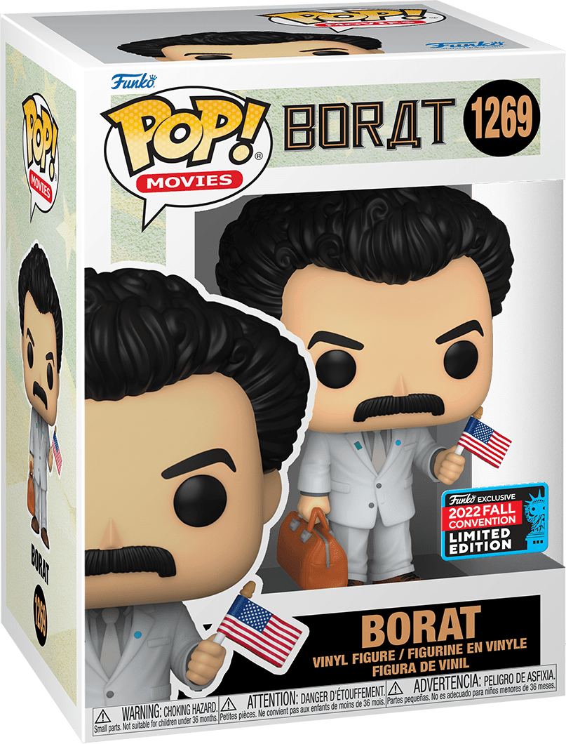 Pop! Movies - Borat - #1269 - 2022 New York Fall Convention LIMITED Edition - Hobby Champion Inc