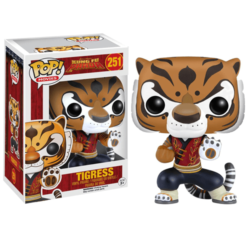 Pop! Movies - Kung Fun Panda - Tigress - #251 - Hobby Champion Inc