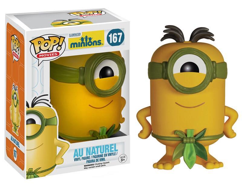 Pop! Movies - Minions - Au Naturel - #167 - Hobby Champion Inc