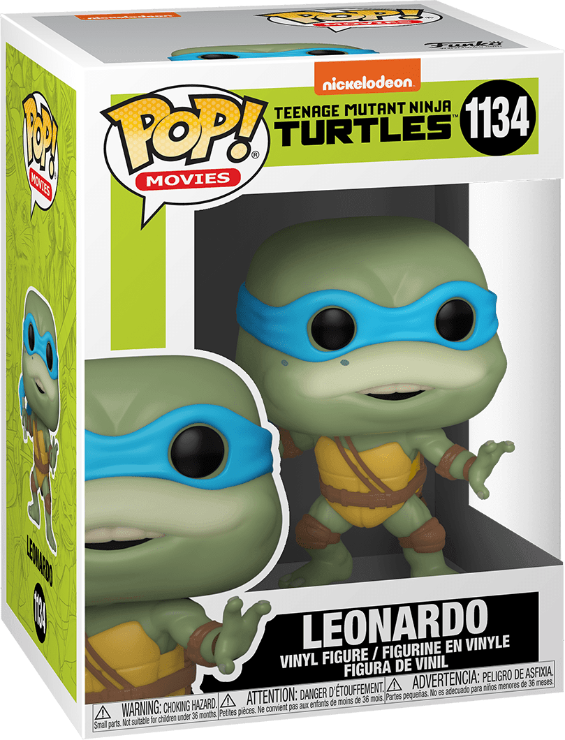 Pop! Movies - Teenage Mutant Ninja Turtles - Leonardo - #1134 - Hobby Champion Inc