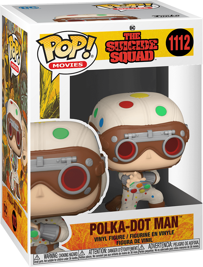 Pop! Movies - The Suicide Squad - Polka-Dot Man - #1112 - Hobby Champion Inc