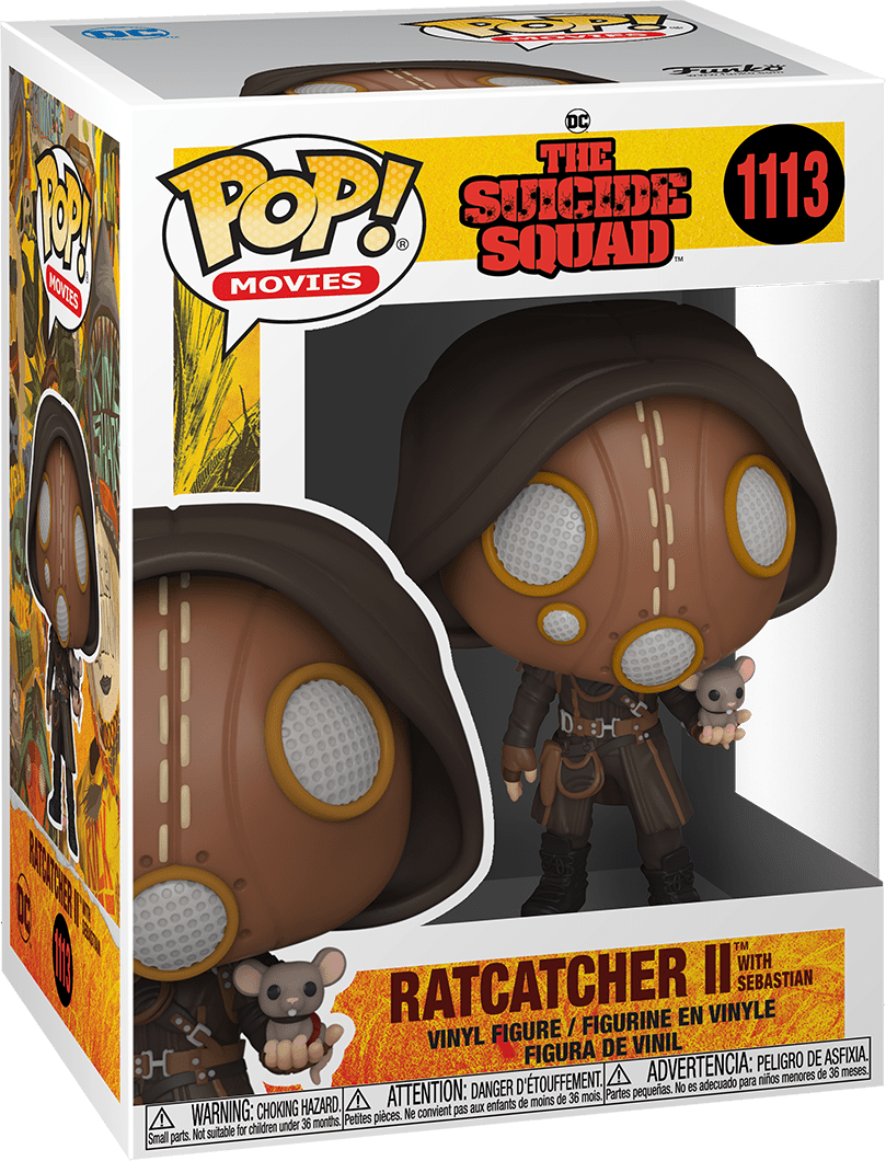 Pop! Movies - The Suicide Squad - Ratcatcher II with Sebastian - #1113 - Hobby Champion Inc
