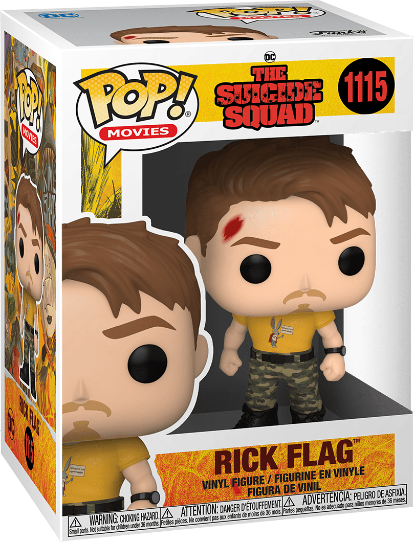 Pop! Movies - The Suicide Squad - Rick Flag - #1115 - Hobby Champion Inc