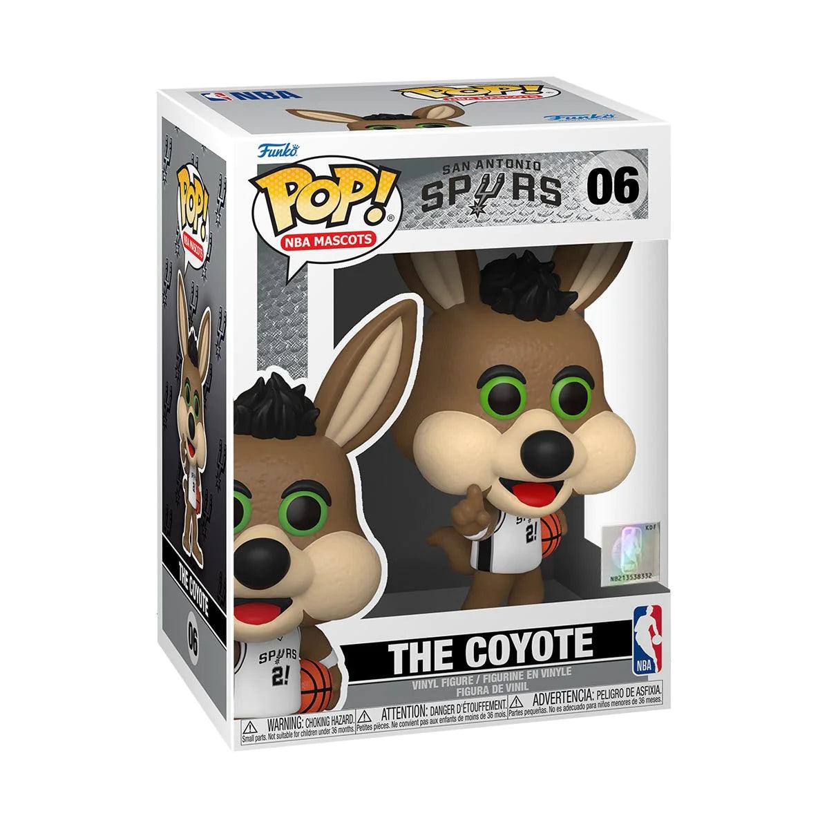 Pop! NBA Mascots - Basketball - San Antonio Spurs - The Coyote - #06 - Hobby Champion Inc