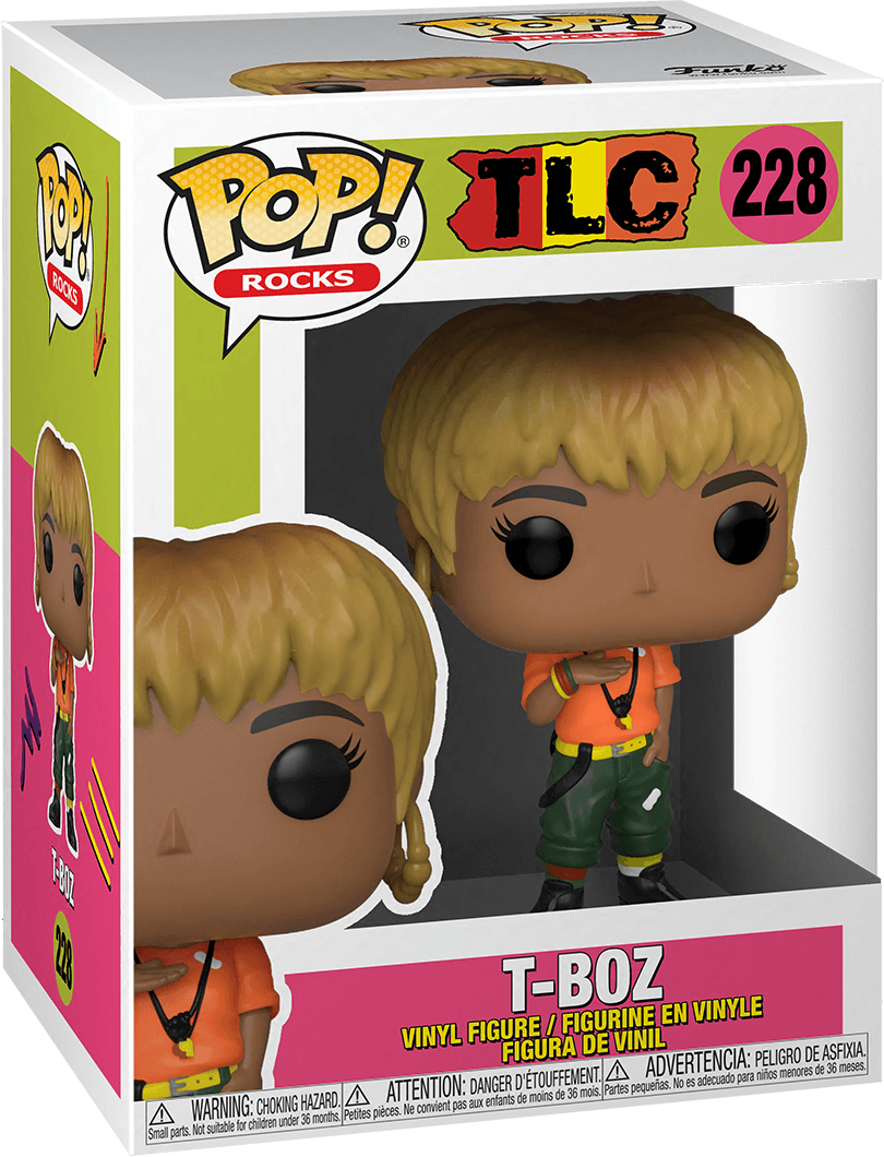 Pop! Rocks - TLC - T-Boz - #228 - Hobby Champion Inc