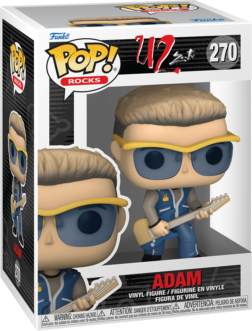 Pop! Rocks - U2 - Adam - #270 - Hobby Champion Inc