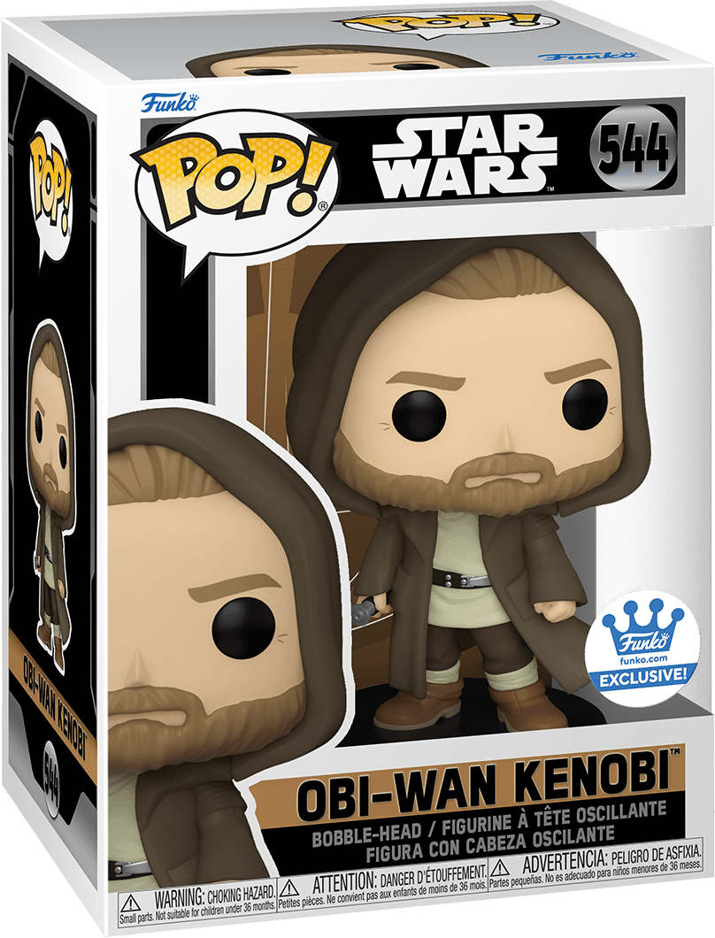 Pop! Star Wars - Obi-Wan Kenobi - #544 - Funko Store EXCLUSIVE - Hobby Champion Inc