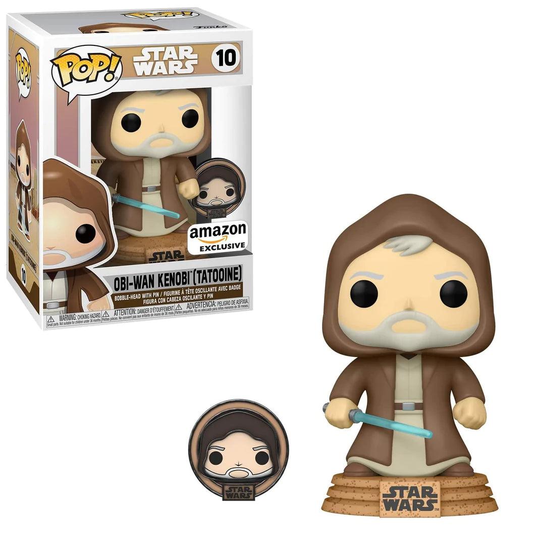 Pop! Star Wars - Obi-Wan Kenobi (Tatooine) - #10 - Amazon EXCLUSIVE - Hobby Champion Inc