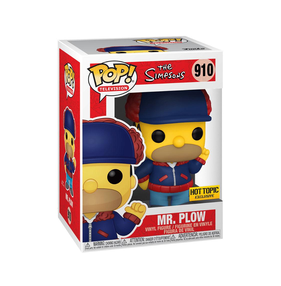 Pop! Television - The Simpsons - #0910 Mr. Plow (Homer) - Hot Topic EXCLUSIVE - Hobby Champion Inc