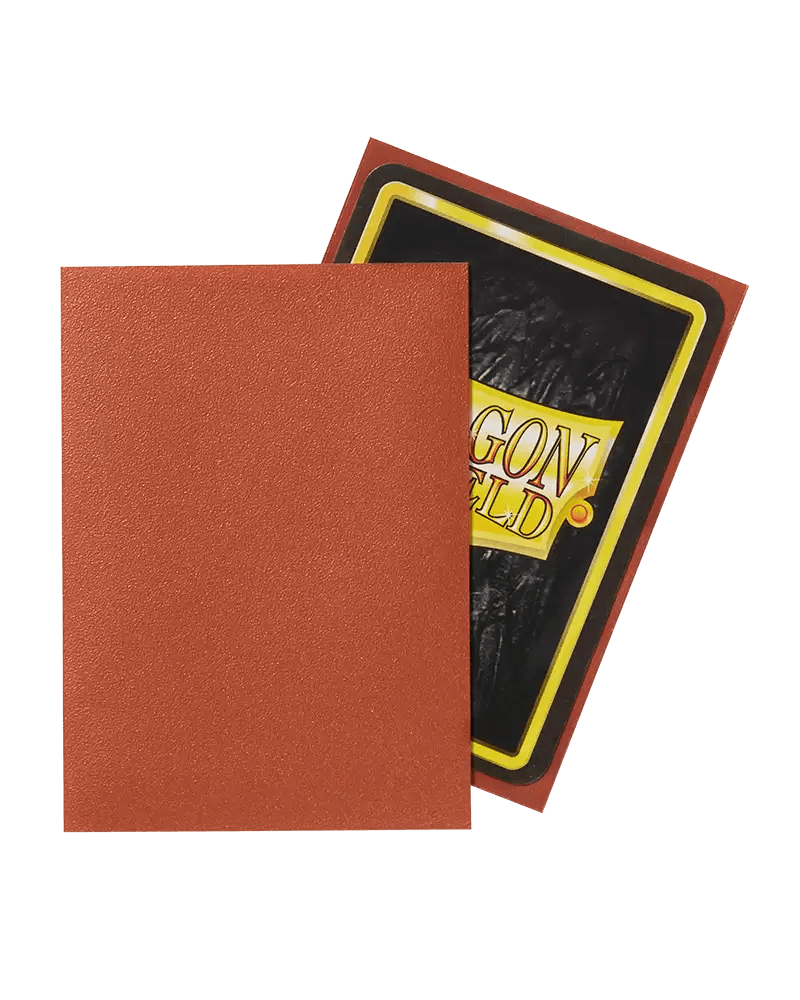 Sleeves (100ct) - Matte Copper - Standard Size - Dragon Shield - Hobby Champion Inc