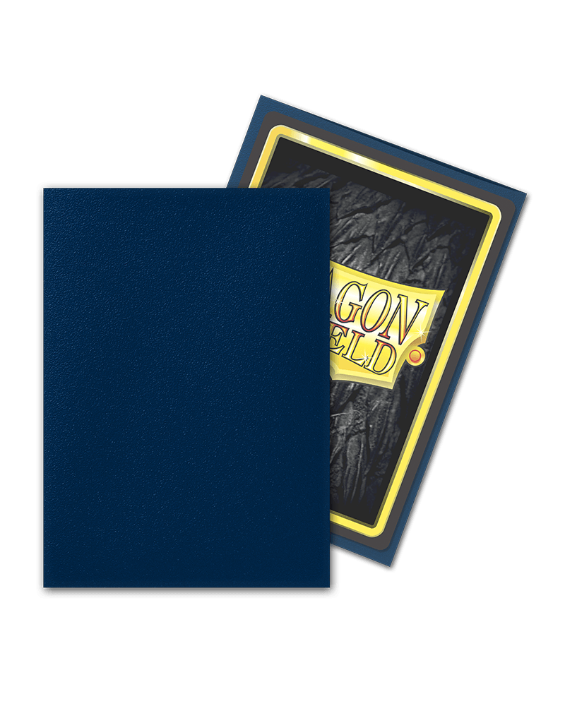 Sleeves (100ct) - Matte Midnight Blue - Standard Size - Dragon Shield - Hobby Champion Inc